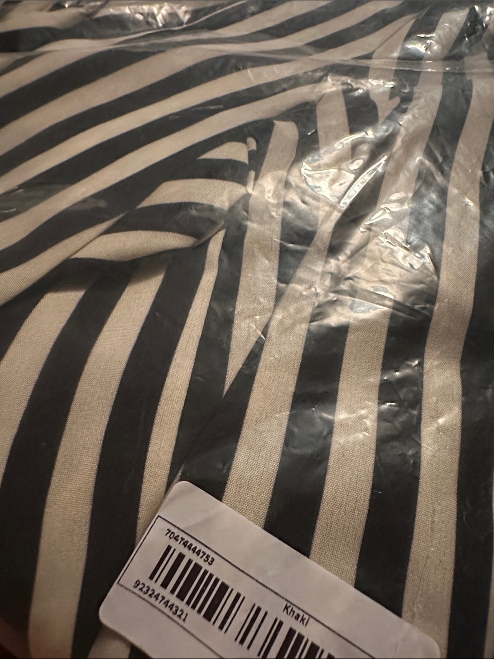 Black and Cream Striped Wide-Leg Bow Jumpsuit New Boutique - Picture 5 of 5